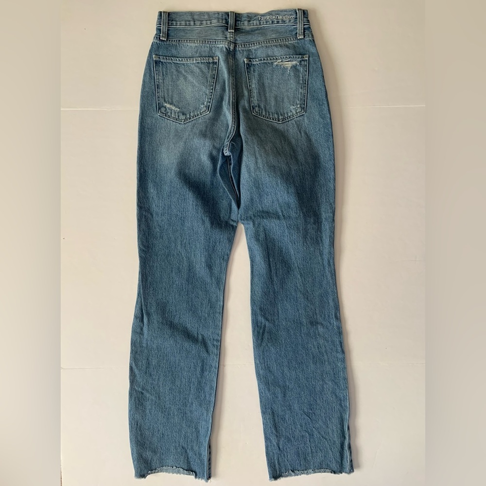 Favorite Daughter Jeans Women 26 Otto High Rise Boyfriend Button Fly Light 26x32 - Picture 9 of 10
